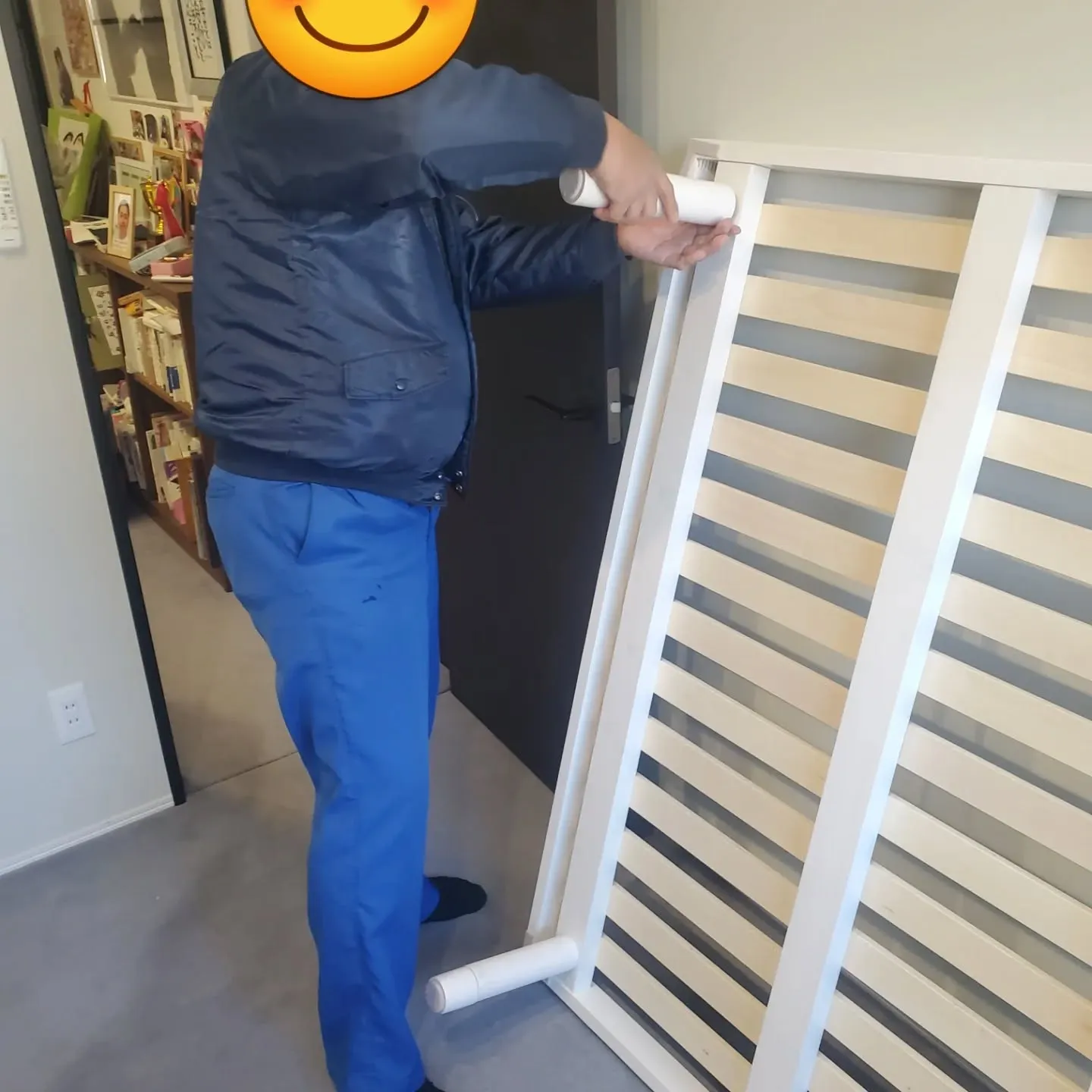 【生駒郡平群町にて、家具の組み替え、模様替えのご依頼をいただ...