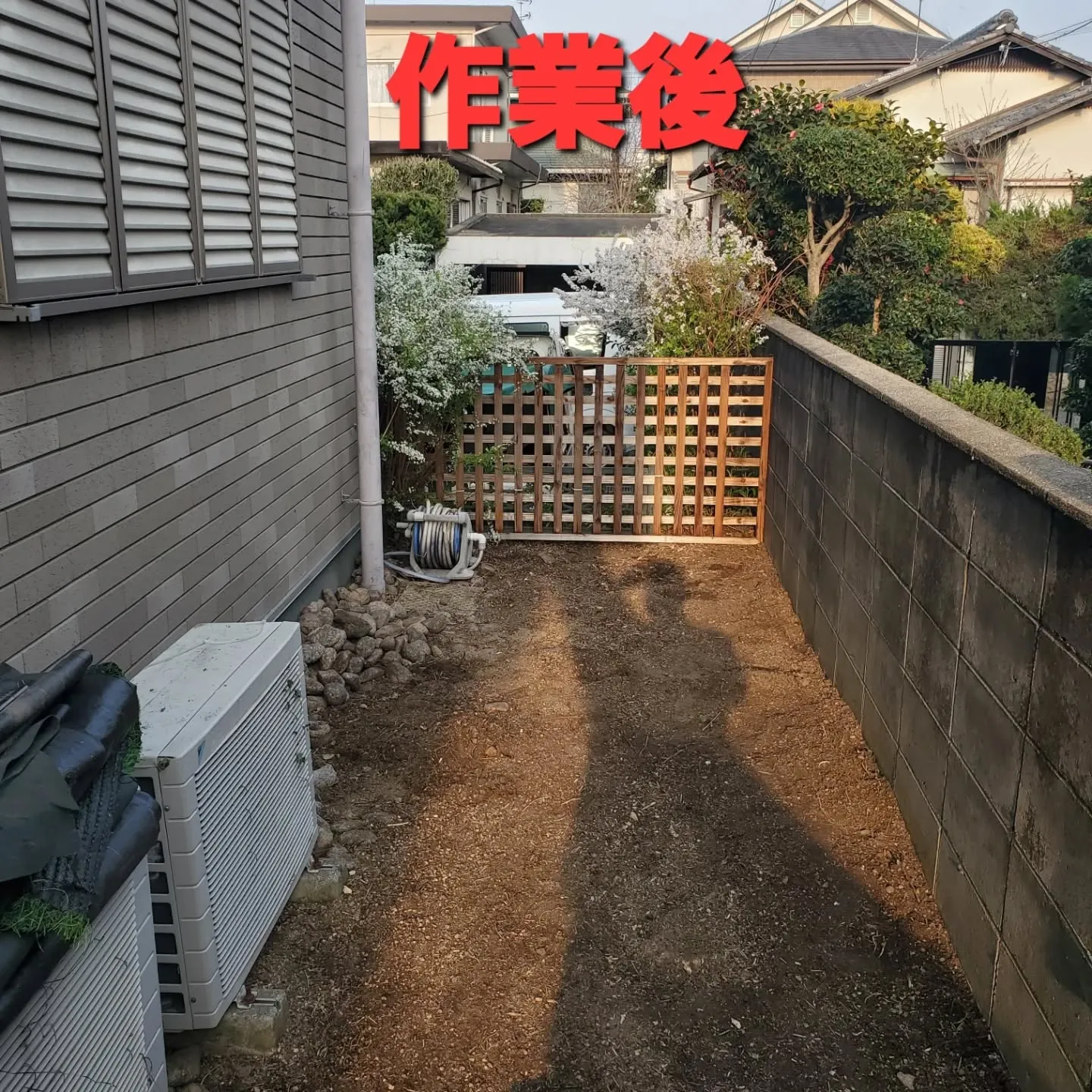 富田林市久野喜台にて