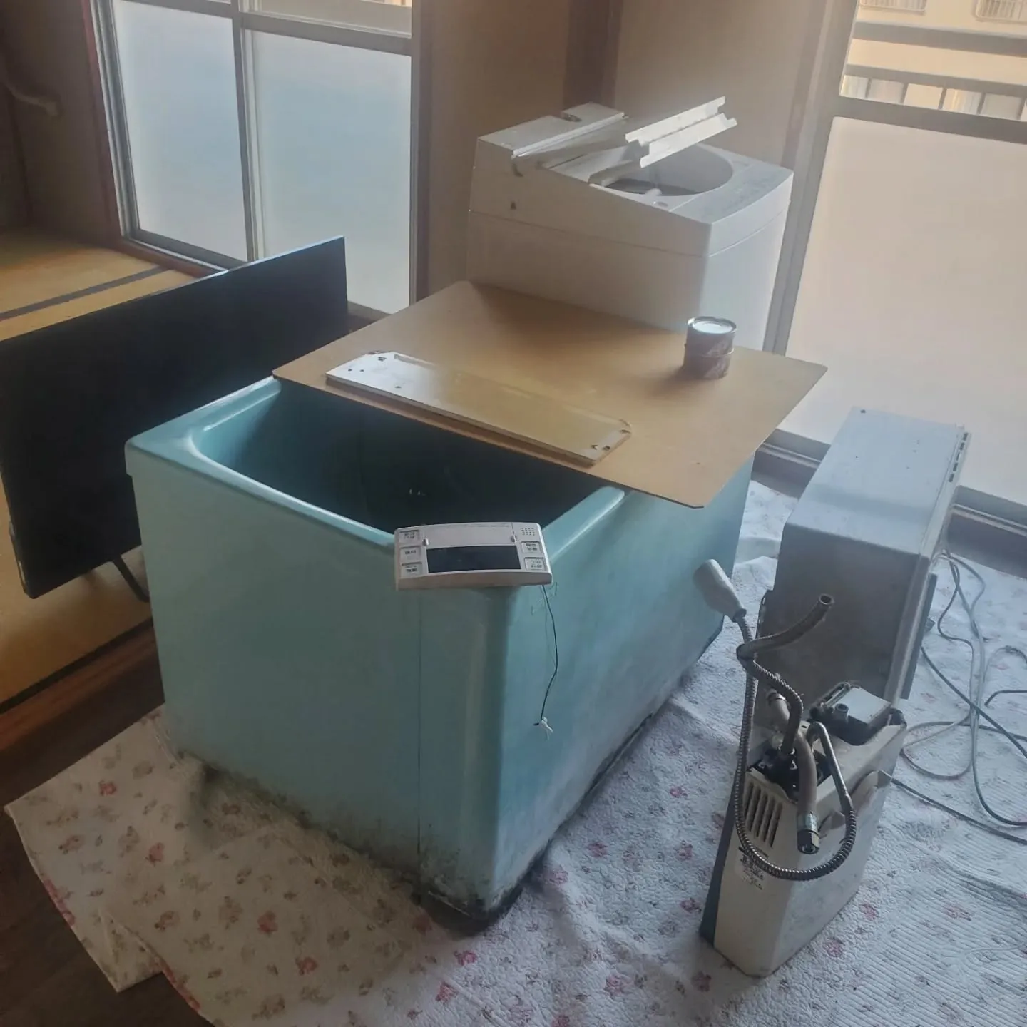 堺市南区にて、【団地退去に伴う設備撤去】のご依頼をいただきま...